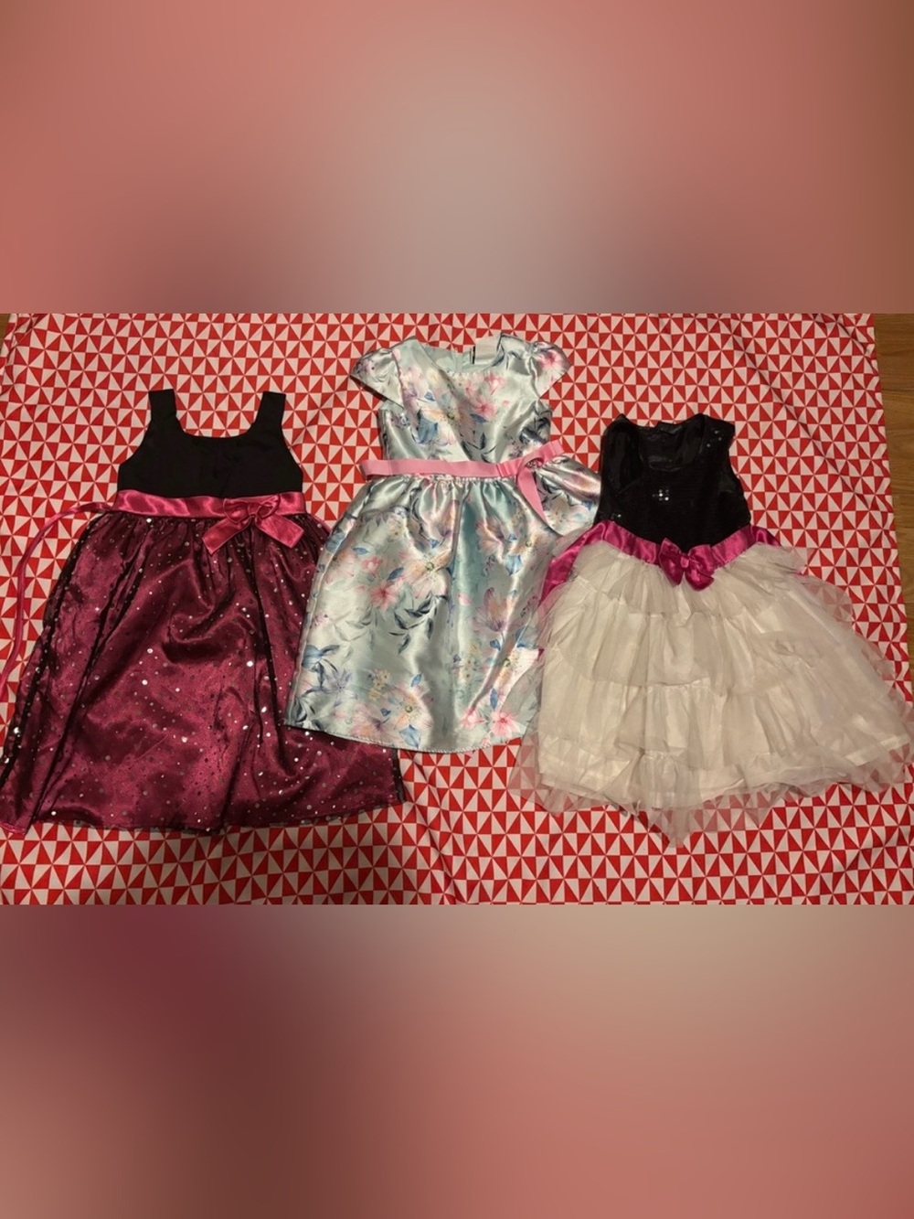 Girls size 6 fancy special occasion dresses